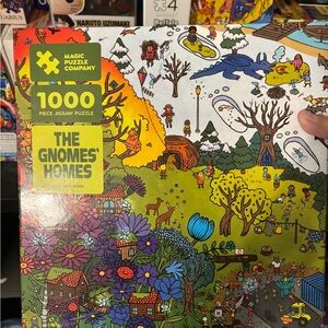 'The Gnomes' Homes' 1000 Piece Jigsaw Puzzle - Multicolor